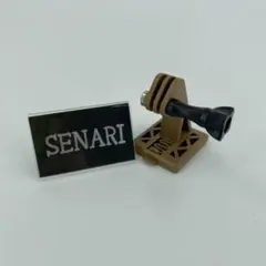 S-544/サバゲー/タクティカル　ヘルメット用　Goproマウント/タンカラー