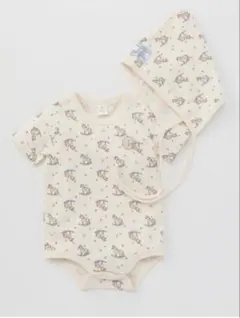 バースデイ　cottoli コトリ　ロンパース　ボンネット　新品タグ付き　80