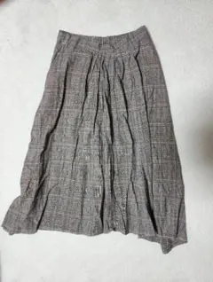 AMERICAN HOLIC チェック柄フレアスカート