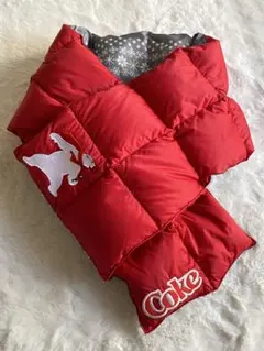 美品 グラニフ graniph コカ・コーラ リバーシブル ダウン マフラー