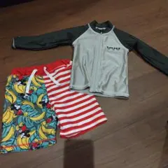 ラッシュガード　90サイズ　上下セット