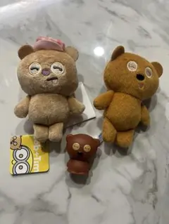 ミニオン Tim(ティム)クマのぬいぐるみセット（3体）