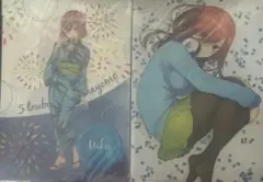 五等分の花嫁 中野三玖 クリアファイル