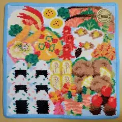 フェイラー  タオルハンカチ　ワクワクベントウ ワクワクベントウ ハンカチ（WEB限定）(ペールピンク×ピンク