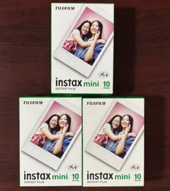 富士フイルム instax mini フィルム 10枚入 3個セット 期限切れ