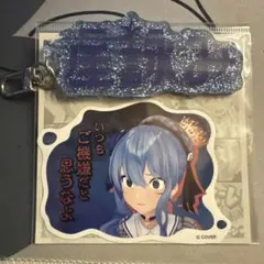 ホロライブ　星街すいせい　ファンネームキーホルダー　ステッカー