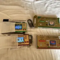 ゲーム&ウォッチ ゼルダ・マリオ セット