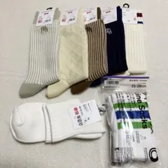 新品 ユニクロ jwアンダーソン ファミマ ソックスセット 7足 25-27