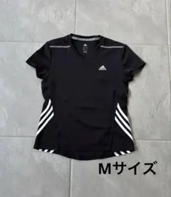 adidas テニス　ウェア　シャツ　Ｔシャツ　トップス　ブラック　黒　半袖のサムネイル