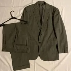 【クリーニング済】春夏用ジェイプレス スーツ セットアップ　ビジネス　003のサムネイル