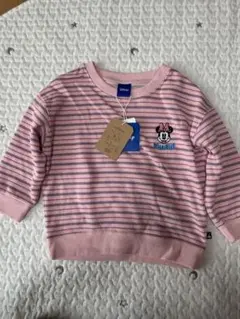 Disney ミニーマウス トレーナー 100cm ピンク　新品未使用