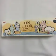 ラブブ LABUBU PIN FOR LOVE イニシャルアルファベット A〜M