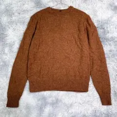 無印良品【S】ニット　セーター　ブラウン　ウール100％　小さいサイズ　春秋