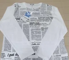 英字　カーディガン　ピッコーネ　長袖　サイズL 新品未使用