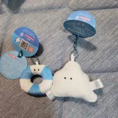 つぶらな瞳の マリン ぷちマスコット セット キャラクター キーホルダー