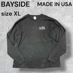 BAYSIDE ベイサイド Line Junk USA製 長袖Tシャツのサムネイル