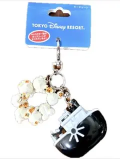 ディズニー 蒸気船ウィリー ポップコーン キーチェーン キーホルダー　新品