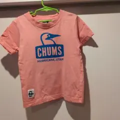 CHUMS チャムス キッズ Tシャツ ピンク