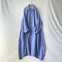 美品！ICHI Antiquites イチアンティークス ワイドルーズブラウス 