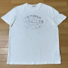 美品〕モンクレール カリフォルニア ホワイト XL 白 Tシャツ 4S111 