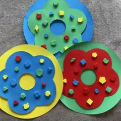 掲示物　カラフル　フラワー
