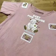 BABY PINK HOUSE ピンク TシャツサイズＬのサムネイル