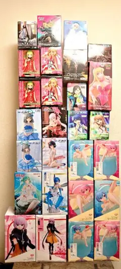 美少女　フィギュア　28体セット　まとめ売り　プライズフィギュア　新品