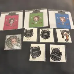 セガラッキーくじ LE SSERAFIM ステッカー　カードケース　缶ミラー