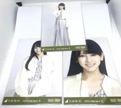 乃木坂46　生写真　池田瑛紗　MA-1×スカート コンプ