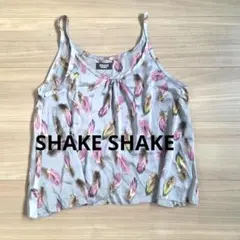【SHAKESHAKE】キャミソール グレー 平成ギャル Y2K ミニ丈 ギャルのサムネイル