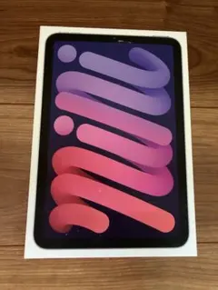 【極美品・充放電7回】iPad mini A17Pro 128GB パープル