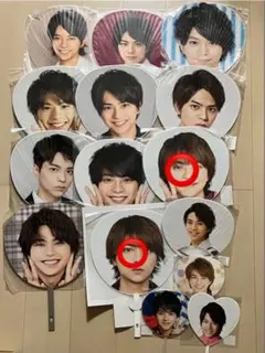 NEWS 増田貴久 歴代 うちわ 30枚セット - メルカリ