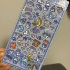 新品　クーリア　ボンボンドロップシール　ワンワンボンボン　ミズイロボンボン