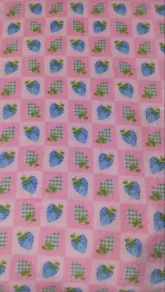 いちご柄 生地