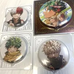 僕のヒーローアカデミア ヒロアカ JCS限定 缶バッチ 爆豪勝己 轟焦凍 デク