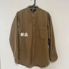 ワークマン　メンズブラウンシャツ
