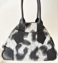 FURLA フルラ ゼブラ柄 トートバッグ レザー イタリア製 マザーズ 