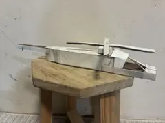 ハンドメイド ダンボール製 ヘリコプター 模型