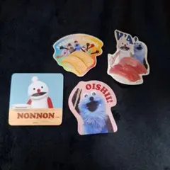 K*-様 パペットスンスン　シール４枚