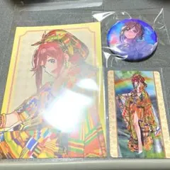 マクロス万博　カナメ　カード　缶バッジ