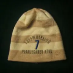 パーリーゲイツ　刺繍　ウールニットキャップ　GOLF