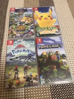 Nintendo Switch ゲーム4本セット