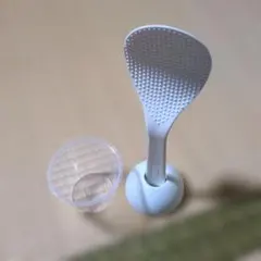 ホワイトしゃもじ スタンド付き　軽量カップセットのサムネイル