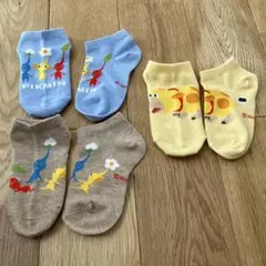 【新品】ピクミンデザイン キッズ靴下　15-20