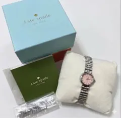 kate spade ピンクシルバー アナログ腕時計のサムネイル