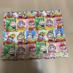 ラブブ　パッチワーク風生地　140X50