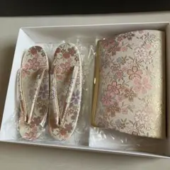 ★550 和装小物　草履　バック　セット
