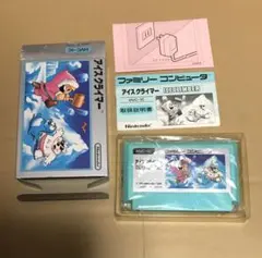 アイスクライマー ファミコンソフト 箱説明書付き 動作確認済み