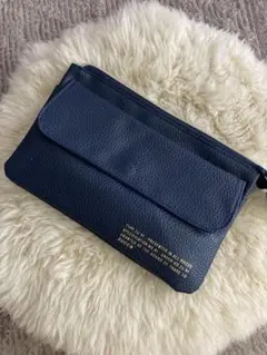 【新品未使用】✨美品zucca ネイビー フェイクレザー ショルダーバッグ✨