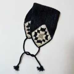 MISHA & PUFF Crochet headwarmer carbon